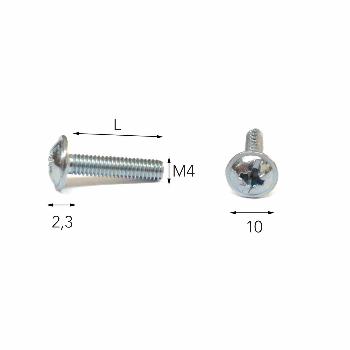 Skruvar 10-pack, MLKX M4